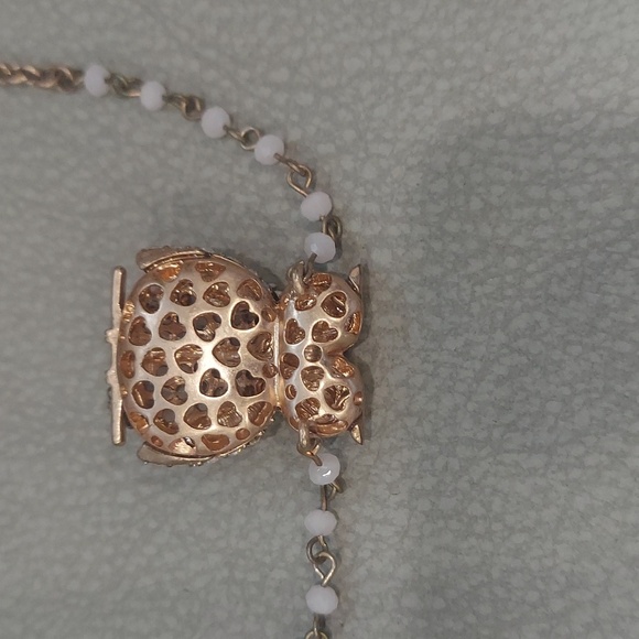 Betsey Johnson VINTAGE OWL PENDANT NECKLACE - Picture 6 of 7